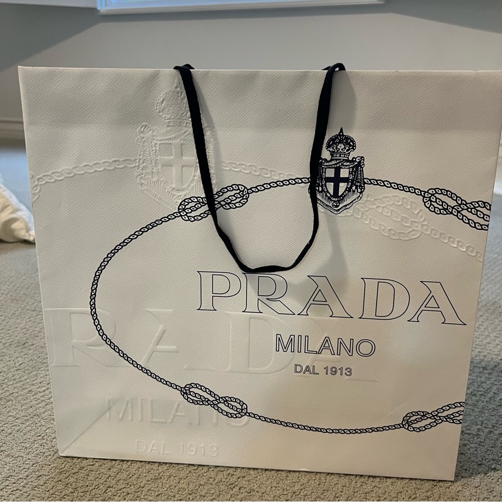 Prada Paper Bag Large